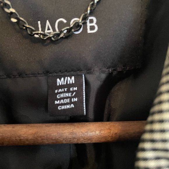 Vintage Checked Trench - Picture 5 of 7